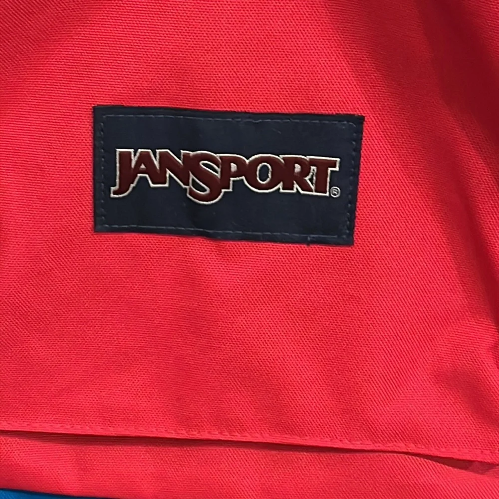 Jansport Pike Backpack bool bag new slalom red myko 1465 cubic inches 15” laptop